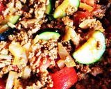 ズッキーニのキーマカレー風♪作り方6写真