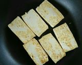 簡単節約☆トマト塩ダレで豆腐ステーキ。作り方3写真