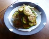 ズッキーニの胡麻和え♪作り方4写真
