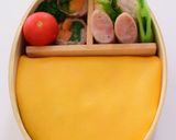 【キャラ弁】オムライスのスイカ弁当作り方1写真