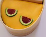 【キャラ弁】オムライスのスイカ弁当作り方3写真
