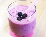 ☆話題入り☆豆乳ブルーベリースムージー作り方5写真