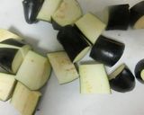 なすと鶏肉のゴマ油でパッと煮作り方2写真