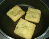 油揚げのカレー風味肉詰め作り方5写真