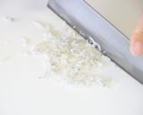 【離乳食初期】しらすのカボチャ和え作り方2写真