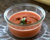 WECKでトマトの冷製スープ　ガスパチョ作り方5写真
