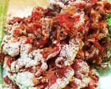 簡単おかず！ ジューシー牛肉の唐揚げ作り方3写真