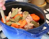 仏風おもてなし　鶏と人参のブレゼ作り方5写真