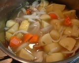 お母ちゃんの肉じゃが汁♪作り方3写真