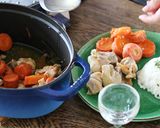 仏風おもてなし　鶏と人参のブレゼ作り方7写真