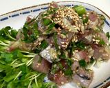 簡単‼アジのたたき作り方5写真