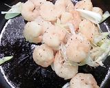 エビフリッターとネギ塩炒め作り方3写真
