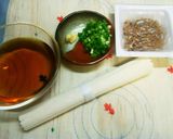 簡単!麺汁DEささっと冷やし納豆うどん♪作り方1写真