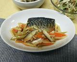 塩さばのたっぷり野菜ソース作り方8写真