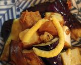 茄子と厚揚げのガーリック風味おろし乗っけ作り方5写真