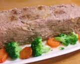 ゆで卵入りミートローフ作り方19写真