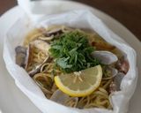 レンジで時短♥あさりのバター醤油焼きそば作り方6写真