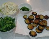 スタミナ料理、麻婆ナス＆豆腐作り方5写真
