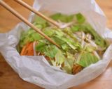 レンジで簡単☆基本のペーパー焼そば作り方6写真