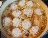 ふわふわ肉団子の春雨スープ☆作り方9写真