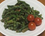 ささげの胡麻和え作り方3写真