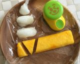ソフトクリーム☆夏弁当♫簡単☆キャラ弁作り方1写真