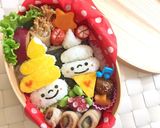 ソフトクリーム☆夏弁当♫簡単☆キャラ弁作り方3写真