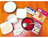 超簡単！ヘルシーな豆腐のレアチーズケーキ作り方1写真