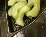 育ちすぎきゅうりの味噌汁作り方4写真