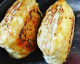 お揚げ１枚で４個の焼きメンチカツ風作り方10写真