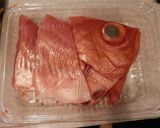 甘めが美味しい金目鯛の煮つけ作り方1写真
