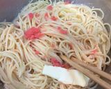 シンプルな明太子パスタ作り方3写真