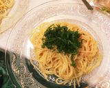 シンプルな明太子パスタ作り方4写真