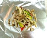 ＊ホットクック＊鮭ときのこのホイル蒸し作り方2写真