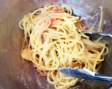 絶対美味しい!和えるだけ明太子パスタ♡作り方4写真