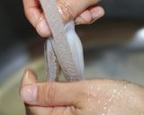 旦那レシピ・冷蔵庫でイカ（魚）の一夜干し作り方11写真