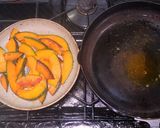 つくおき　焼きカボチャの鶏ミンチソース作り方6写真