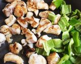 シンプルに味わう＊鶏むね肉ピーマン塩炒め作り方6写真