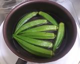 ねばねば！！　オクラ納豆の素麺作り方1写真