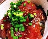韓国風マグロの漬け丼♪作り方3写真