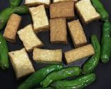 厚揚げとししとうの焼きびたし（煮びたし）作り方2写真
