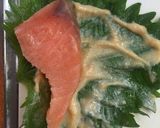 味噌マヨサーモンの大葉包み揚げ作り方3写真