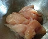 子供のおやつにどうぞ❗1人サイズ鶏ハム❗作り方2写真