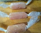 子供のおやつにどうぞ❗1人サイズ鶏ハム❗作り方5写真