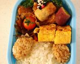 超〜簡単!!ワンちゃん弁当!キャラ弁★作り方3写真
