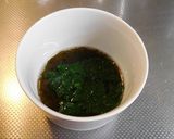 うちのもずく酢３✿豆腐モロヘイヤ入り作り方4写真