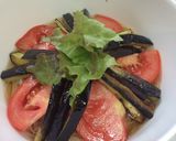 茄子とトマトの冷やし素麺作り方4写真