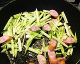 ブロッコリーの芯のぺペロンチーノパスタ作り方5写真