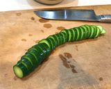 ぽりぽりピリ辛♪キュウリの佃煮作り方1写真