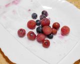 ピーチチーズとベリーのムースケーキ作り方30写真
